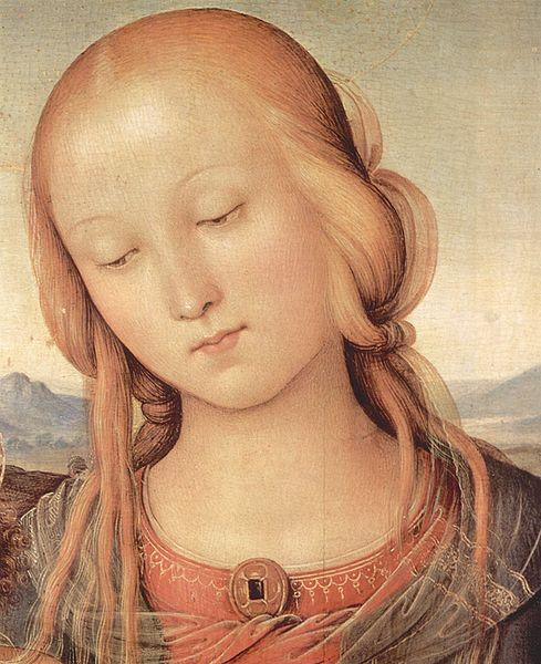 Pietro Perugino Johannes dem Taufer Spain oil painting art